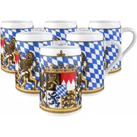 SELTMANN WEIDEN Seltmann, Biergläser, Compact Bayern Bierkrüge ohne Deckel