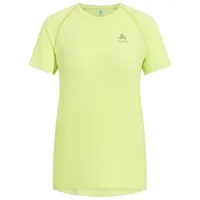 Odlo Crew Essential Seamless Kurzarm-t-shirt - Shadow Lime Melange