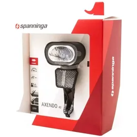 Spanninga Axendo Xdoc Frontlicht - Black - One Size