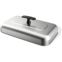 Weber Grillhaube 12,5 x 43,5 x 25,5 cm Edelstahl Silber/Weiß