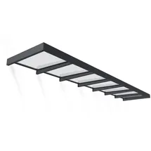 CANOPIA Sophia XL 6614 140 x 660 cm anthrazit/klar