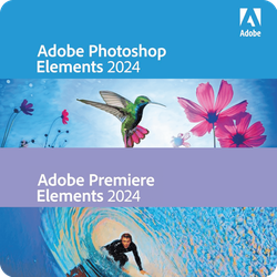 Adobe Photoshop Elements 2024 + Premiere Elements 2024 Win/MAC