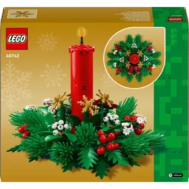 LEGO Botanicals Weihnachtsgesteck 40743
