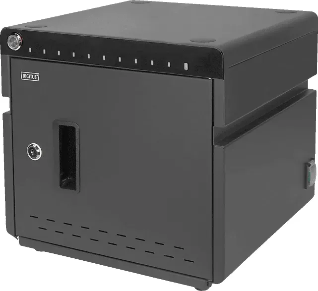 DIGITUS DN-45004 Desktop Ladeschrank, Schwarz