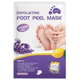 Glamuf Fußmaske Natürliche Lavendel-Fuß-Peeling-Maske mit ganz natürlichen Extrakten, 10-tlg., Fußhaut-Reparatursocken für trockene, alternde, rissige Fersen