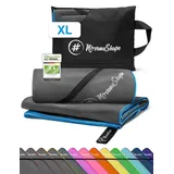 NirvanaShape Mikrofaser Handtuch, Microfaser Handtücher als Badetuch, Reisehandtuch, Strandtuch, Sporthandtuch für Fitness, Strand, XL 200 x 100 cm