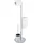Wenko WC-Bürstengarnitur Polvano Silber/Schwarz (25382100)