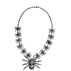 Kette "Spinnen", 40 cm