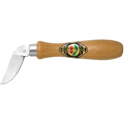 Kirschen Kerbschnitzmesser, seitwärts gebogene Schneide
