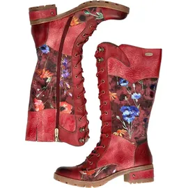 LAURA VITA Schnürstiefel Damen Rot 37