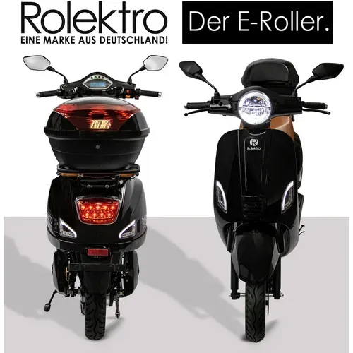 Rolektro Elektroroller »Retro«, max. 45 km/h, Reichweite: 60 km