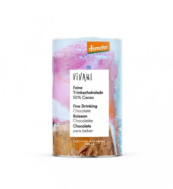 Vivani Feine Trinkschokolade 50% Cacao demeter