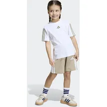 adidas SPORTSWEAR LK 3S T-SET 160 128 - White/Wonder cargo, - 128