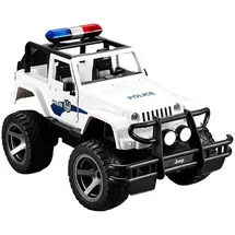 Double Eagle RC-Auto Jeep Polizei 1:12 CH RTR weiß (E550-003)