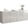 OTTO home Egypt 180 x 70 x 38 cm Hochglanz lackiert / Weiß