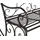 Garden Pleasure Dares 110 x 101 x 94 cm schwarz