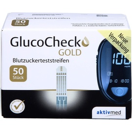 1001 Artikel Medical Gluco Check GOLD Blutzuckerteststreifen