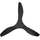 EGLO Portsea 132 cm Deckenventilator Schwarz