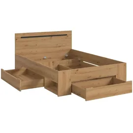 VCM Bett Canu Eiche Nachbildung -