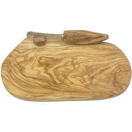 Berard Schneidebrett Olivenholz 1-tlg. 20 x 13 x 2 cm Braun