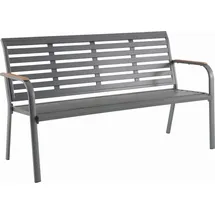 MWH Das Original Marta 3-Sitzer  Aluminium  Grau