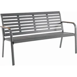 MWH Das Original Marta 3-Sitzer  Aluminium  Grau