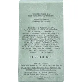 CERRUTI 1881 Pour Homme Eau de Toilette 25 ml