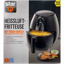 Starq Digitale Heißluftfritteuse 3L schwarz