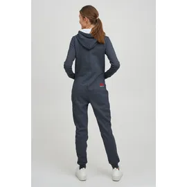 Oxmo Jogginganzug dunkelblau / blutrot / weiß XS