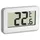 TFA Digitales Thermometer L 68 x B 25 (14) x H 43 (61) mm Weiß