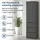 home collective Kleiderschrank Mehrzweckschrank 50x40x180 cm Grau