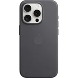 Apple Feingewebe Case mit MagSafe iPhone 15 Pro Schwarz