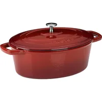 Kela Bräter Calido4l 29x23 r-b, Pfanne + Kochtopf, Rot
