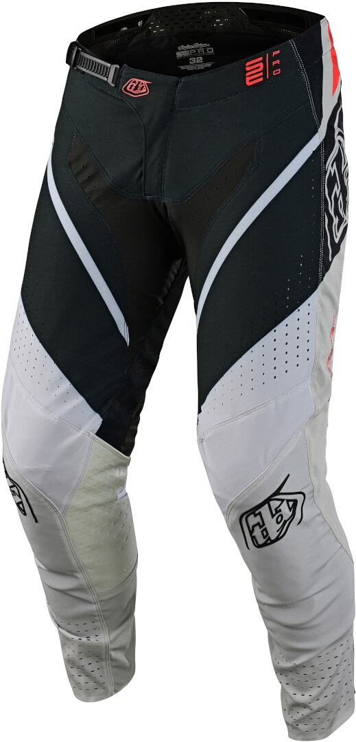 Troy Lee Designs SE Pro Lanes Motorcross broek, zwart-oranje, 30