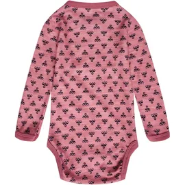 hummel hmlBAMBO langarm Baby-Strampler 4338 | deco rose 62