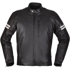 Modeka August 75 Lederjacke Schwarz/Weiß 3XL