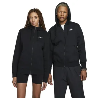 Nike Sportswear Club Fleece Kapuzenjacke black/white S