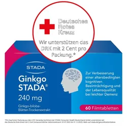 Ginkgo STADA 240mg - 2x 15 ?-Aktion*  60 St Filmtabletten
