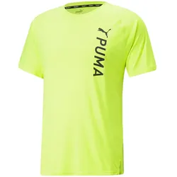 Puma Fit SS T-Shirt Herren - gelb-2XL