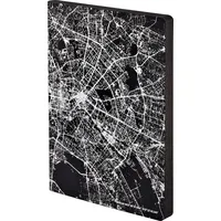 Nuuna Nightflight Light Berlin Gepunktetes Notizbuch L 176 Seiten