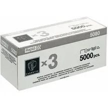 Rapid Heftklammern 5080e Weiß 3 St.
