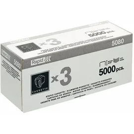 Rapid Heftklammern 5080e Weiß 3 St.
