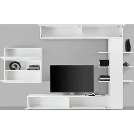 INOSIGN Wohnwand »Sorano« Set, 4 Stk. tlg. INOSIGN weiss matt/weiss Hochglanz lack),