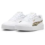 Puma Carina 2.0 Animal Update Sneakers Mädchen PUMA White Putty Gold, Beige One Size