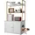 Vevor Katzentoilette 700x450x1245 mm Silber