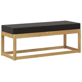 vidaXL Hocker Bank 115 x 43 x 45 cm Schwarz