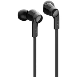 Belkin ROCKSTAR Kopfhörer Verkabelt im Ohr Anrufe/Musik USB Typ-C Schwarz