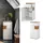 Vicco Midischrank Eden Weiß Hochglanz/Artisan-Eiche 40 x 84 cm