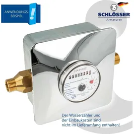 LE SANITAIRE Abdeckrosette 140x140 mm Verchromt