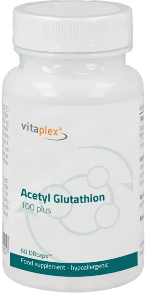 Vitaplex Acetyl Glutathion 100 plus 60 Kapseln